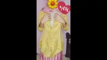 Ukhti Berkebaya Pink Menggoda Habis Sampai Crot poster